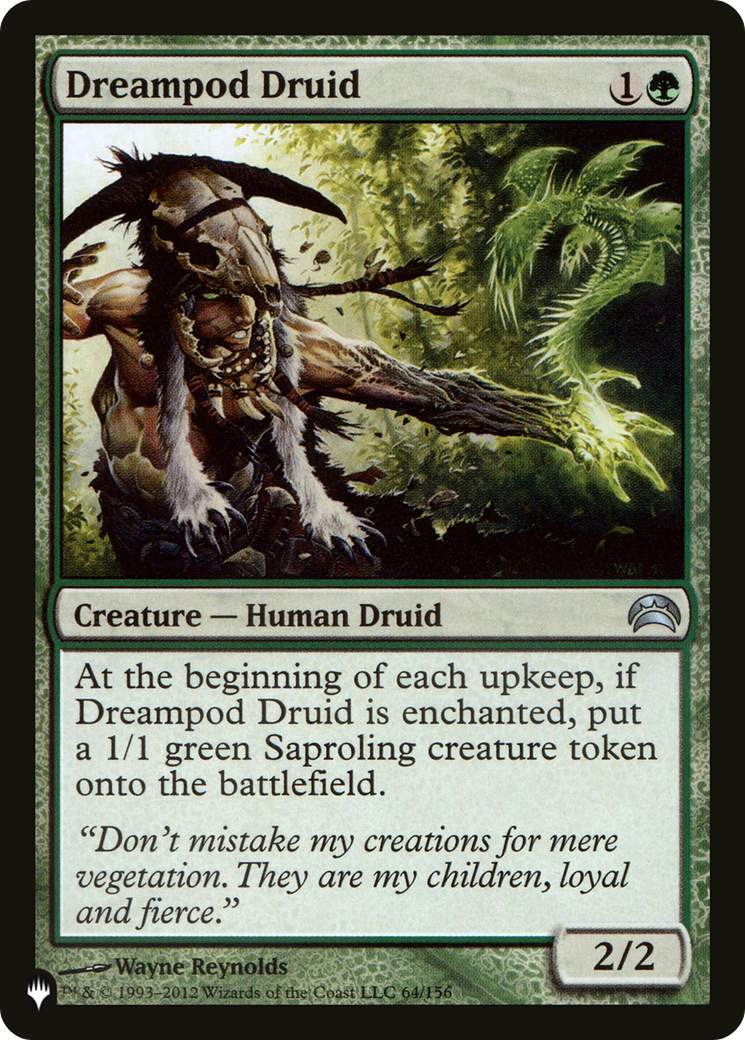 Dreampod Druid [The List Reprints] | Exor Games Bridgewater