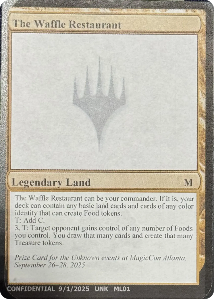 The Waffle Restaurant [Unknown Event] | Exor Games Bridgewater