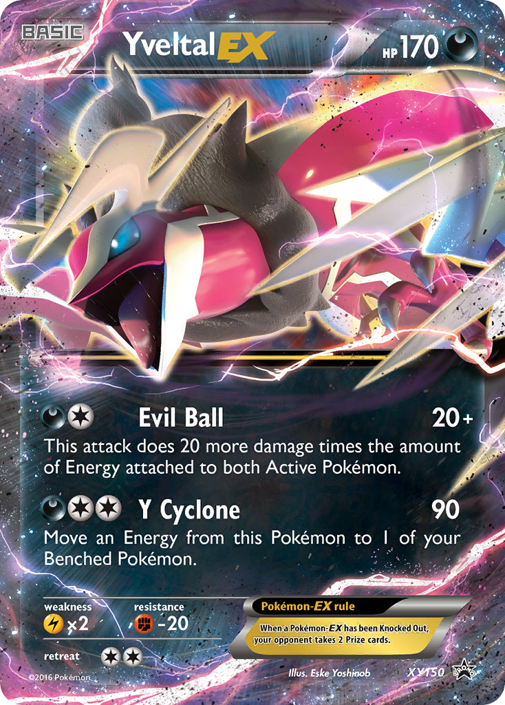 Yveltal EX (XY150) [XY: Black Star Promos] | Exor Games Bridgewater