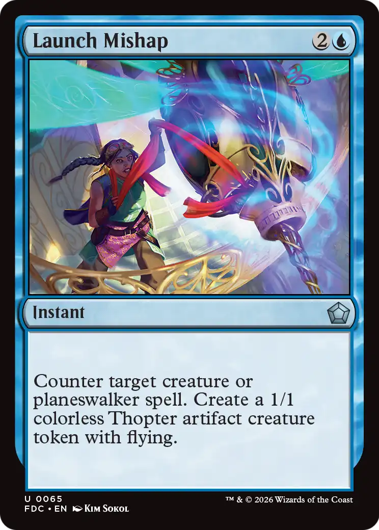 Launch Mishap [Foundations Commander] | Exor Games Bridgewater