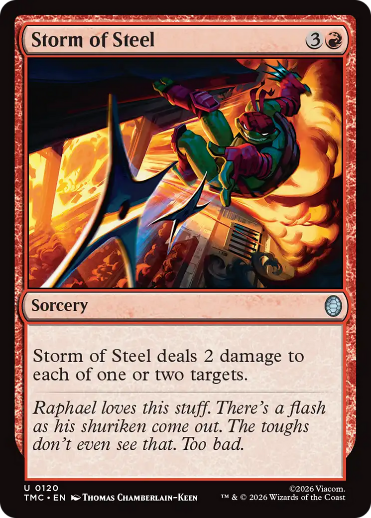 Storm of Steel [Teenage Mutant Ninja Turtles Commander] | Exor Games Bridgewater