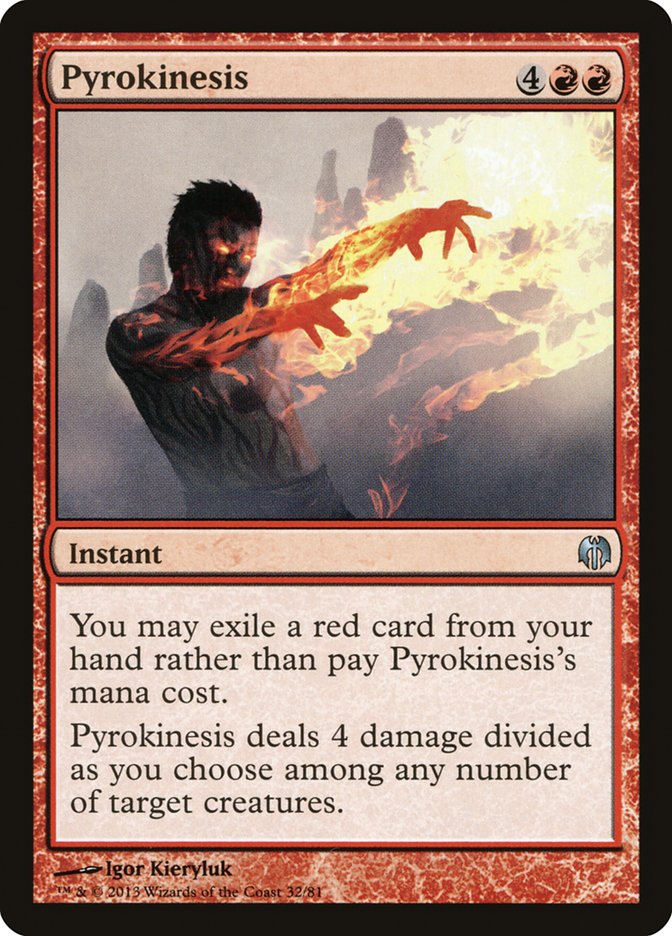 Pyrokinesis [Duel Decks: Heroes vs. Monsters] | Exor Games Bridgewater