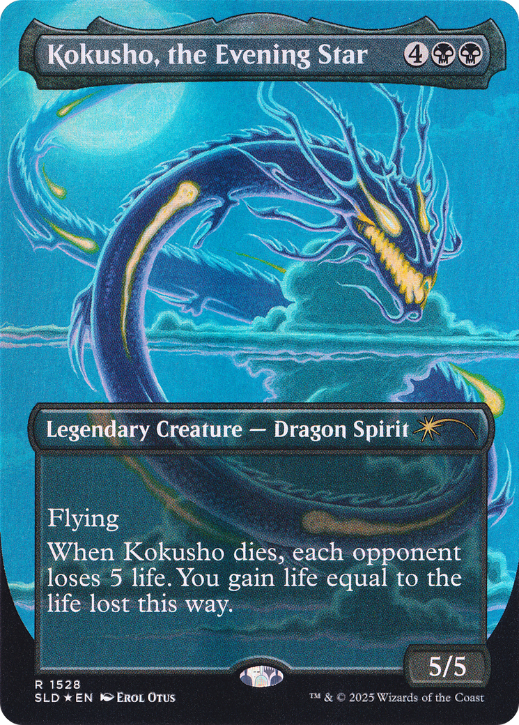 Kokusho, the Evening Star (Rainbow Foil) [Secret Lair Drop Series] | Exor Games Bridgewater