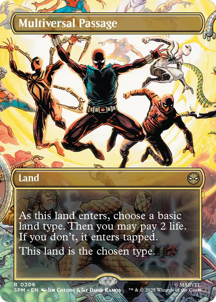 Multiversal Passage (Borderless) [Marvel's Spider-Man] | Exor Games Bridgewater