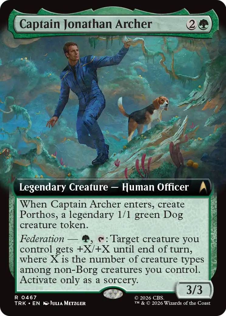 Captain Jonathan Archer (Extended Art) [Star Trek] | Exor Games Bridgewater