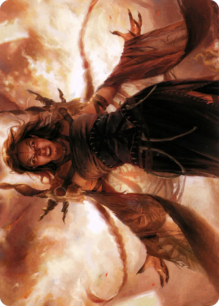 Dragon's Rage Channeler Art Card [Modern Horizons 2 Art Series] | Exor Games Bridgewater