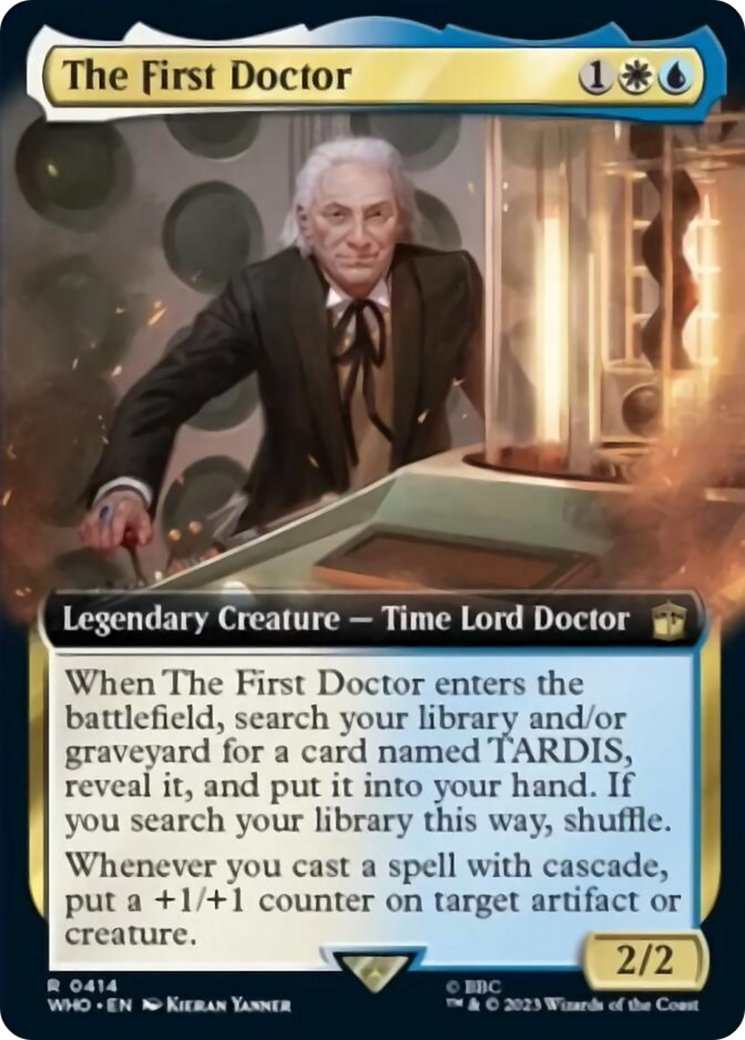 The First Doctor (Extended Art) [Doctor Who] | Exor Games Bridgewater