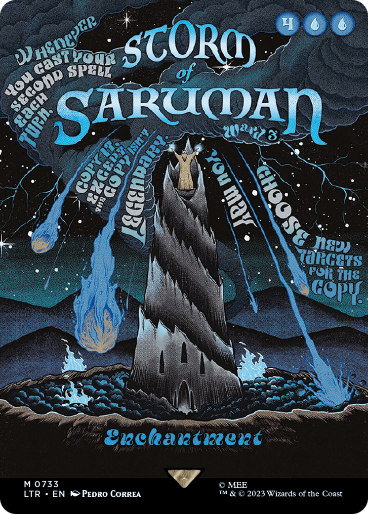 Storm of Saruman (Borderless Poster) [The Lord of the Rings: Tales of Middle-Earth] | Exor Games Bridgewater