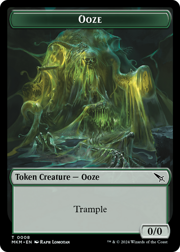 Ooze Token [Murders at Karlov Manor Tokens] | Exor Games Bridgewater