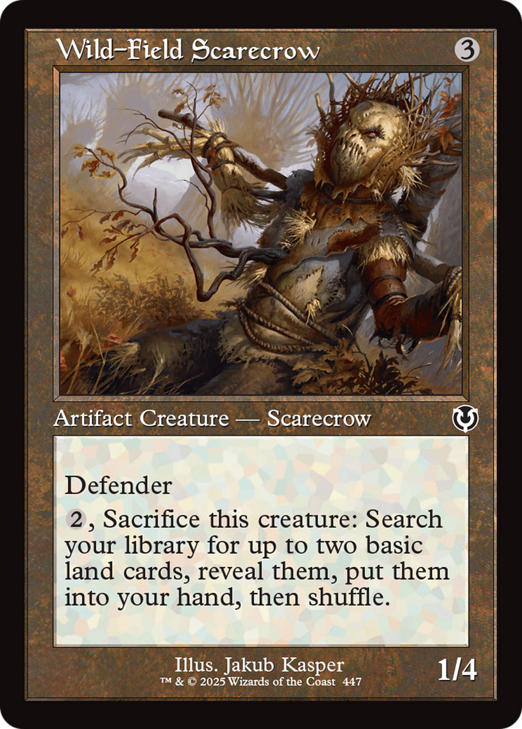 Wild-Field Scarecrow (Retro Frame) [Innistrad Remastered] | Exor Games Bridgewater