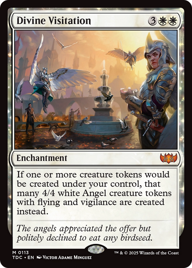 Divine Visitation [Tarkir: Dragonstorm Commander] | Exor Games Bridgewater