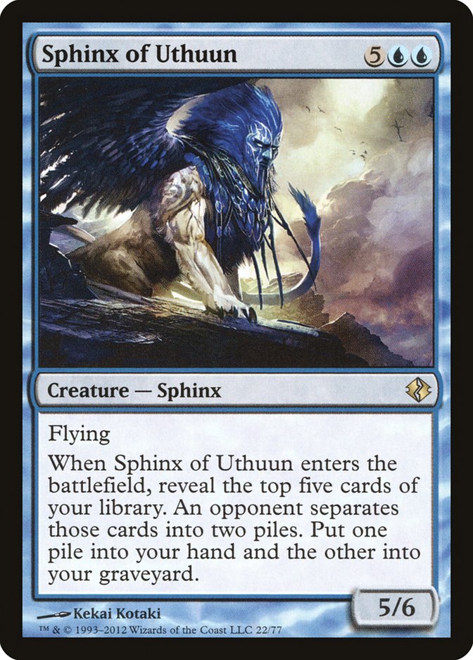 Sphinx of Uthuun [Duel Decks: Venser vs. Koth] | Exor Games Bridgewater