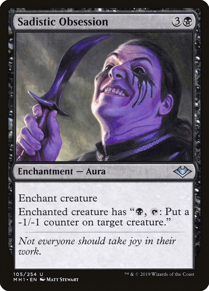 Sadistic Obsession [Modern Horizons] | Exor Games Bridgewater