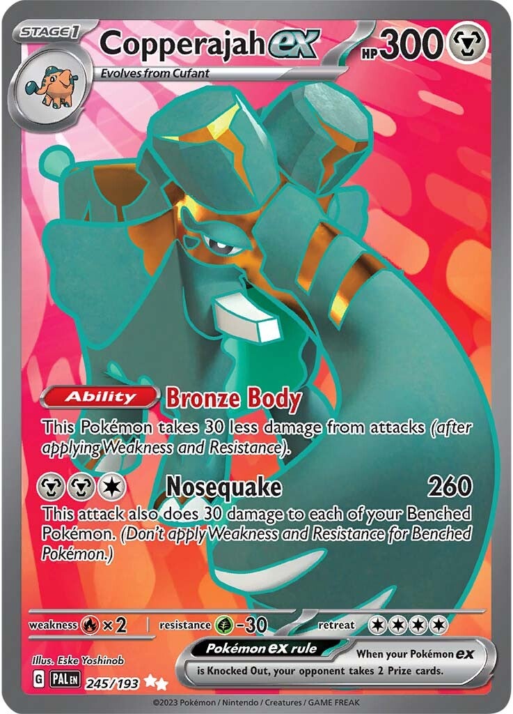 Copperajah ex (245/193) [Scarlet & Violet: Paldea Evolved] | Exor Games Bridgewater