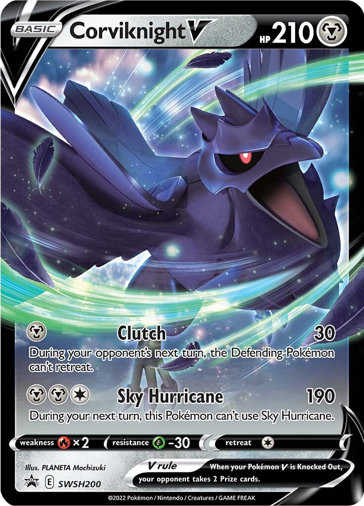 Corviknight V (SWSH200) [Sword & Shield: Black Star Promos] | Exor Games Bridgewater