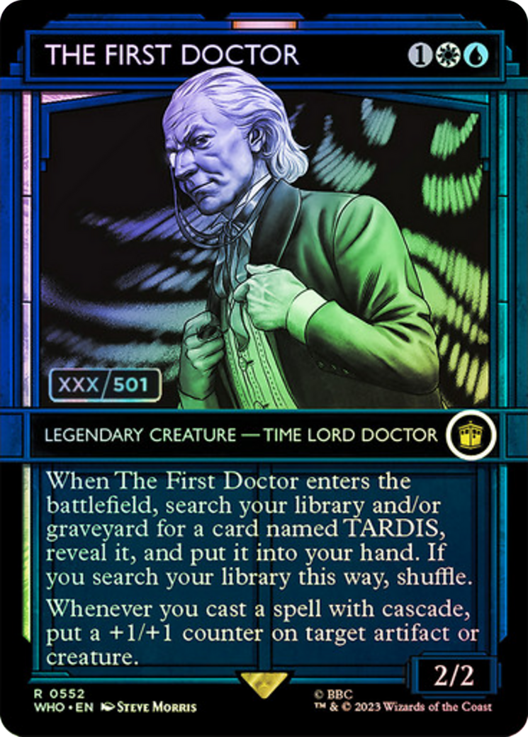 The First Doctor (Serial Numbered) [Doctor Who] | Exor Games Bridgewater