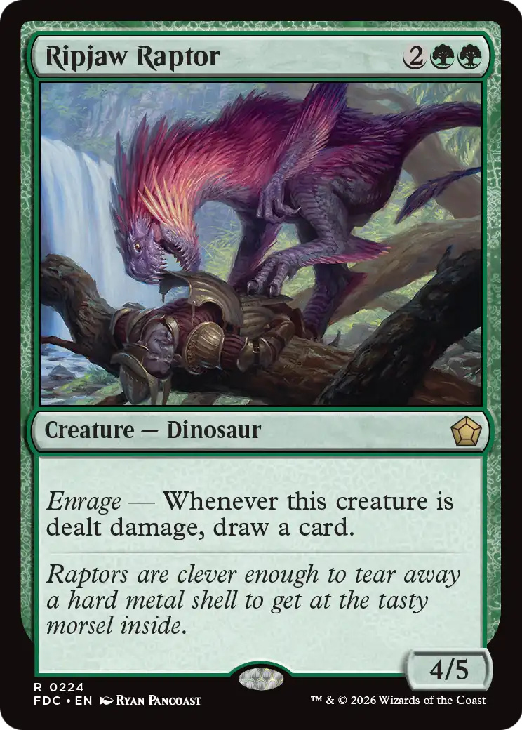 Ripjaw Raptor [Foundations Commander] | Exor Games Bridgewater