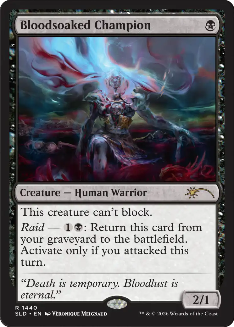 Bloodsoaked Champion [Secret Lair Drop Series] | Exor Games Bridgewater