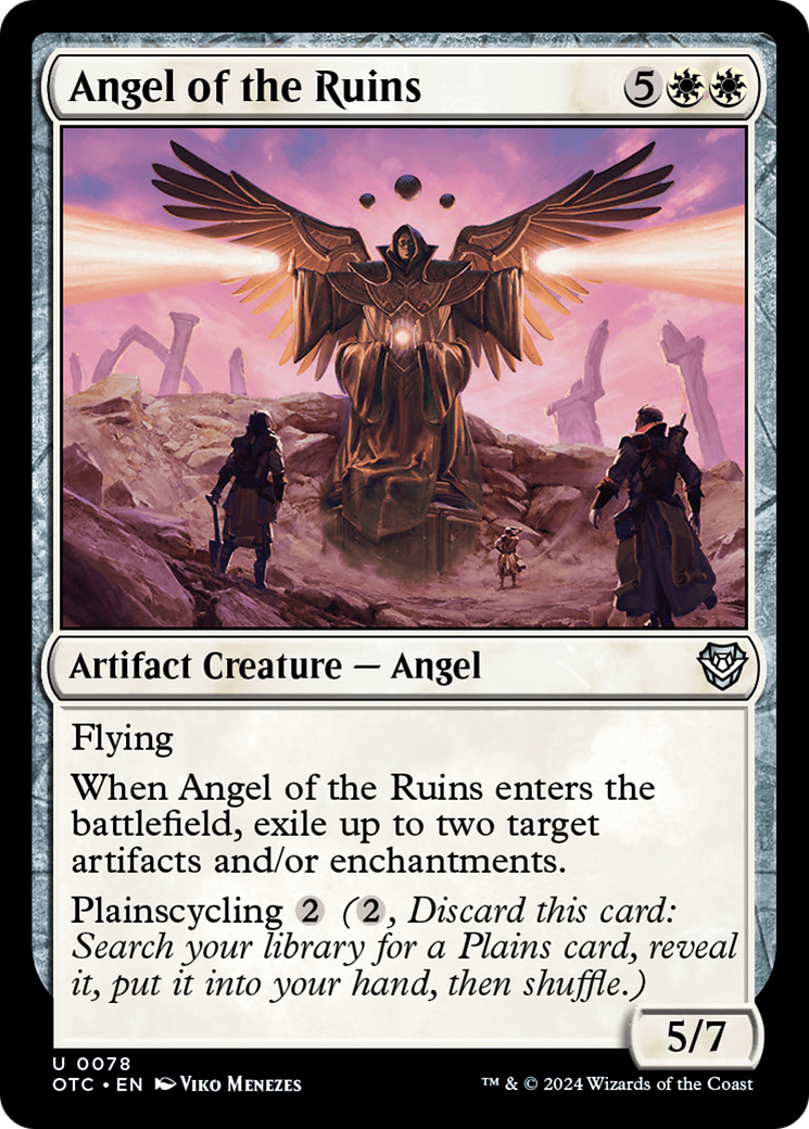 Angel of the Ruins [Outlaws of Thunder Junction Commander] | Exor Games Bridgewater