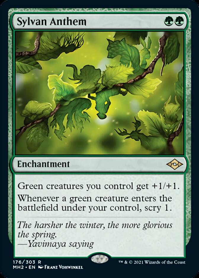 Sylvan Anthem [Modern Horizons 2] | Exor Games Bridgewater