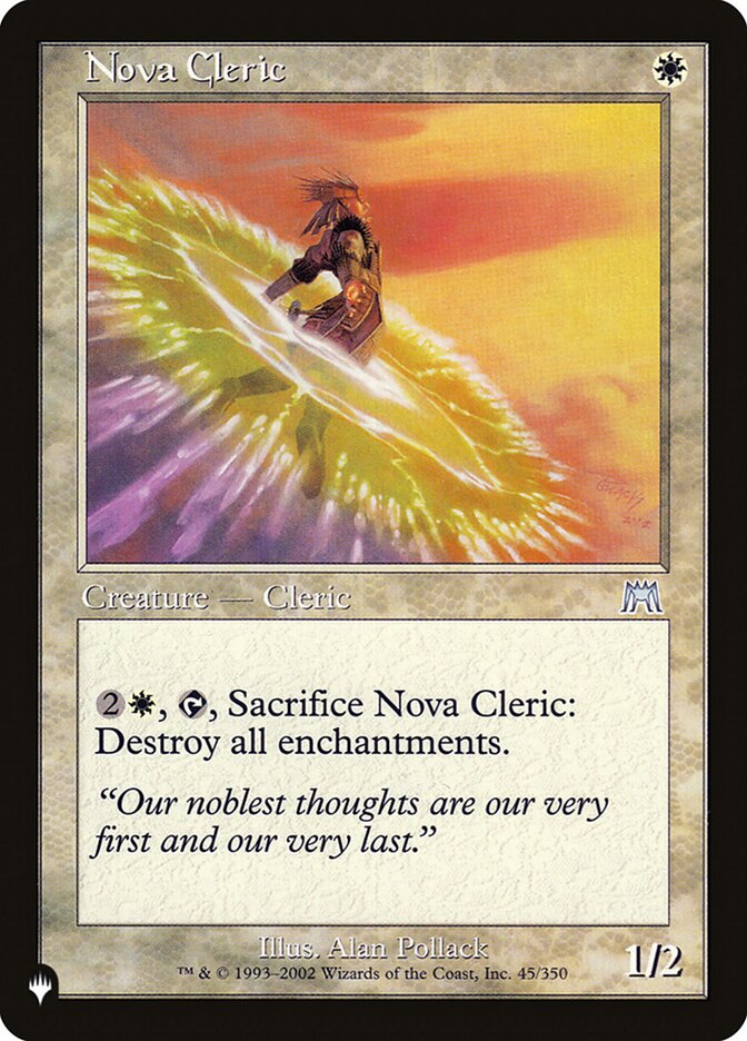 Nova Cleric [The List] | Exor Games Bridgewater