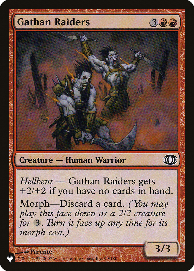 Gathan Raiders [The List Reprints] | Exor Games Bridgewater