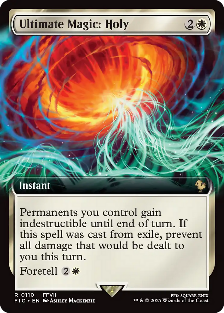 Ultimate Magic: Holy (Extended Art) [FINAL FANTASY Commander] | Exor Games Bridgewater
