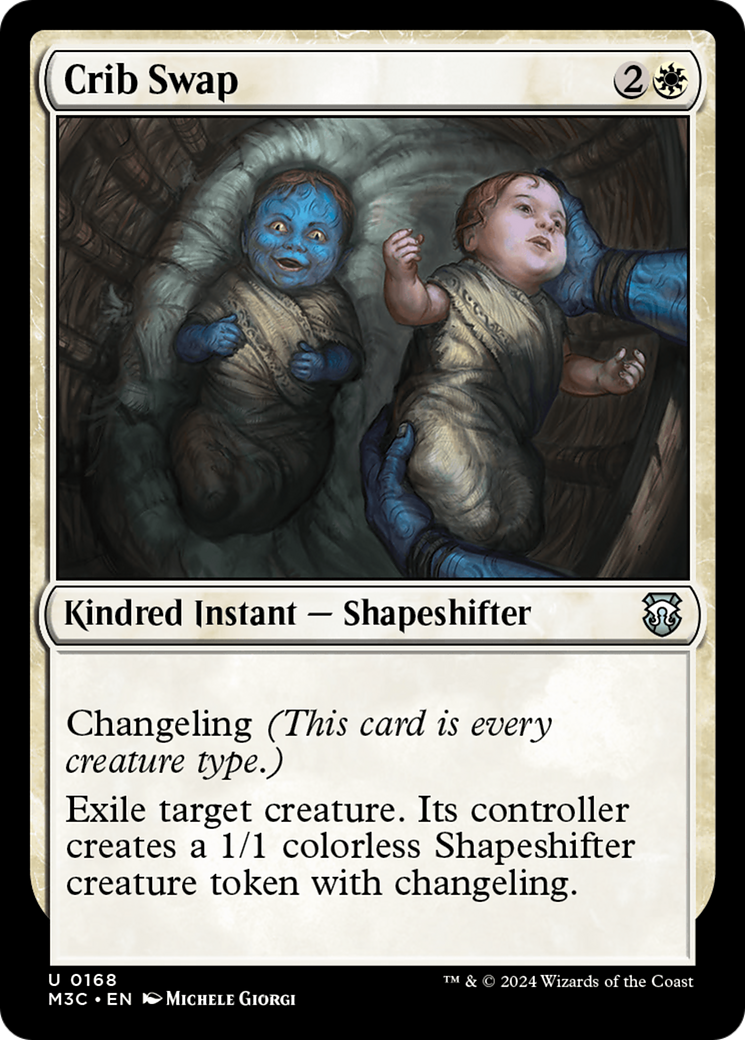 Crib Swap (Ripple Foil) [Modern Horizons 3 Commander] | Exor Games Bridgewater