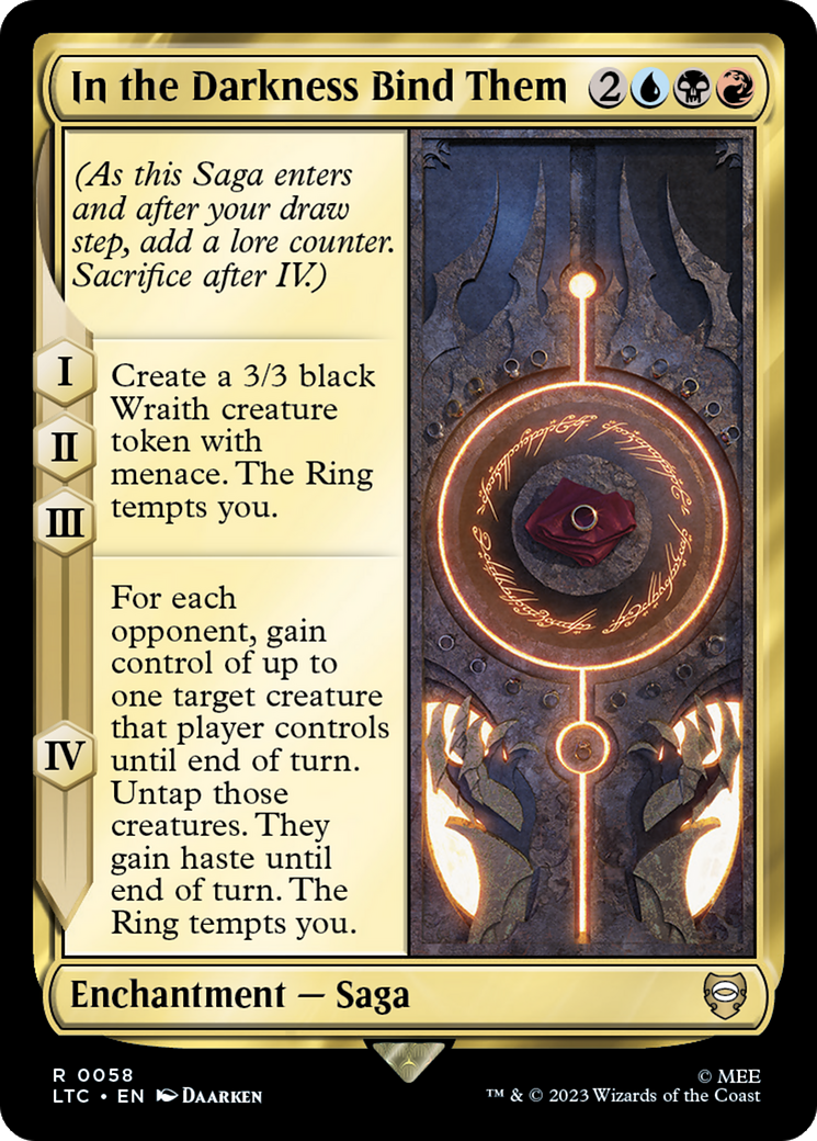 In the Darkness Bind Them [The Lord of the Rings: Tales of Middle-Earth Commander] | Exor Games Bridgewater