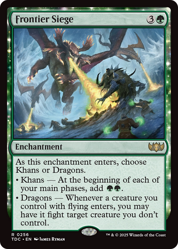Frontier Siege [Tarkir: Dragonstorm Commander] | Exor Games Bridgewater