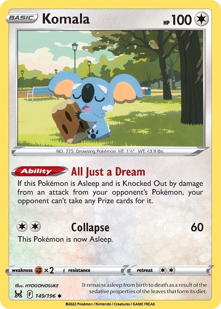 Komala (149/196) [Sword & Shield: Lost Origin] | Exor Games Bridgewater