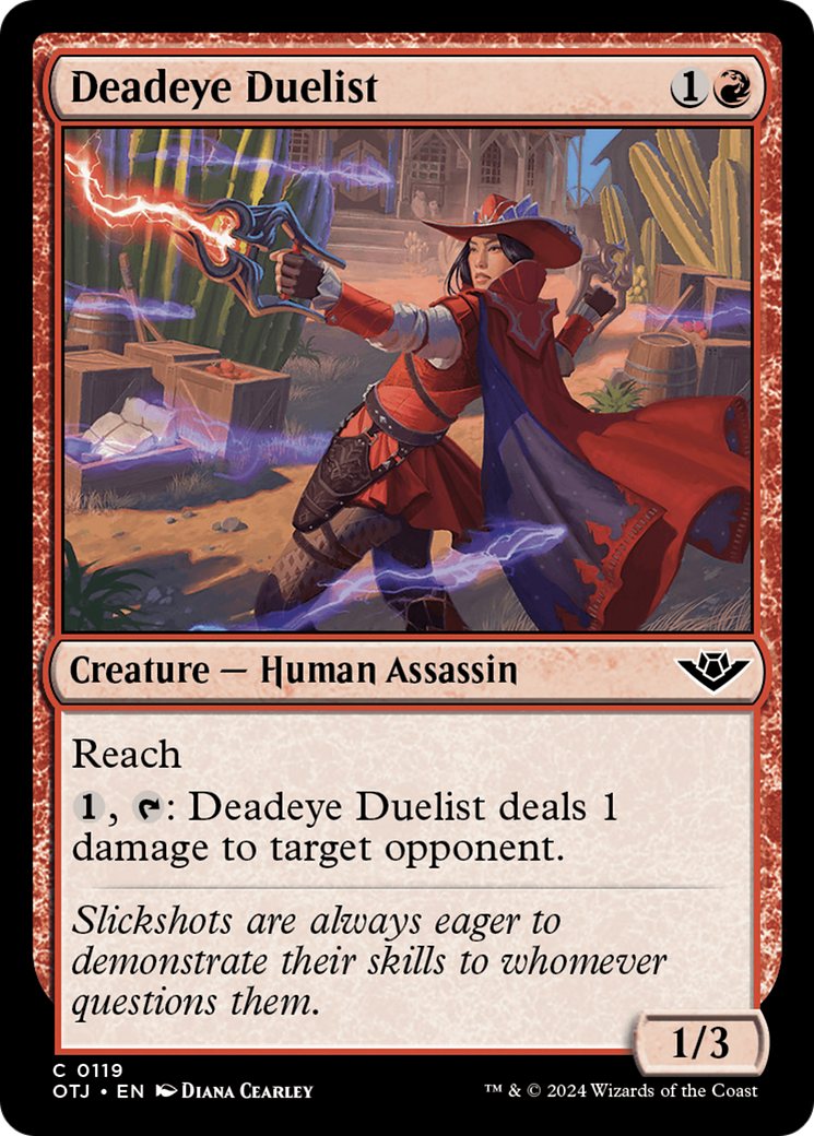 Deadeye Duelist [Outlaws of Thunder Junction] | Exor Games Bridgewater