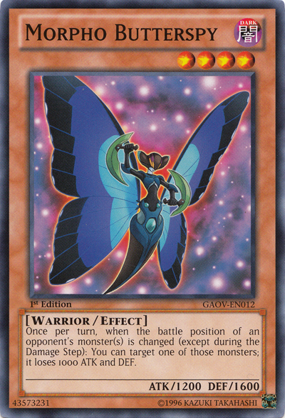 Morpho Butterspy [GAOV-EN012] Common | Exor Games Bridgewater