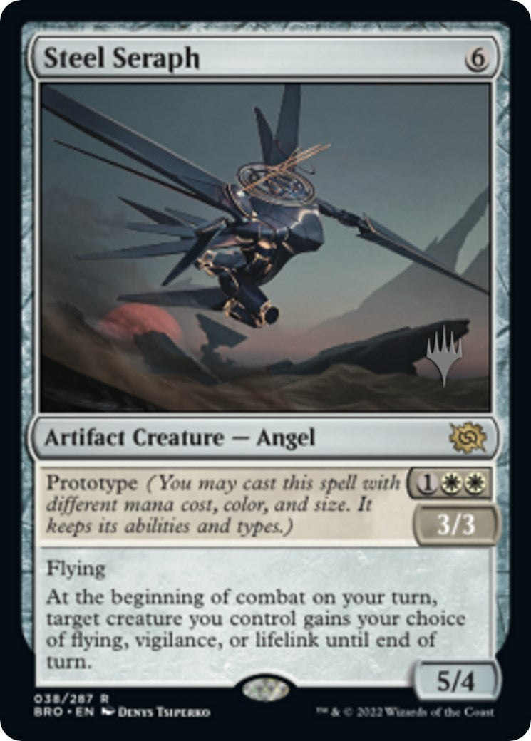 Steel Seraph (Promo Pack) [The Brothers' War Promos] | Exor Games Bridgewater