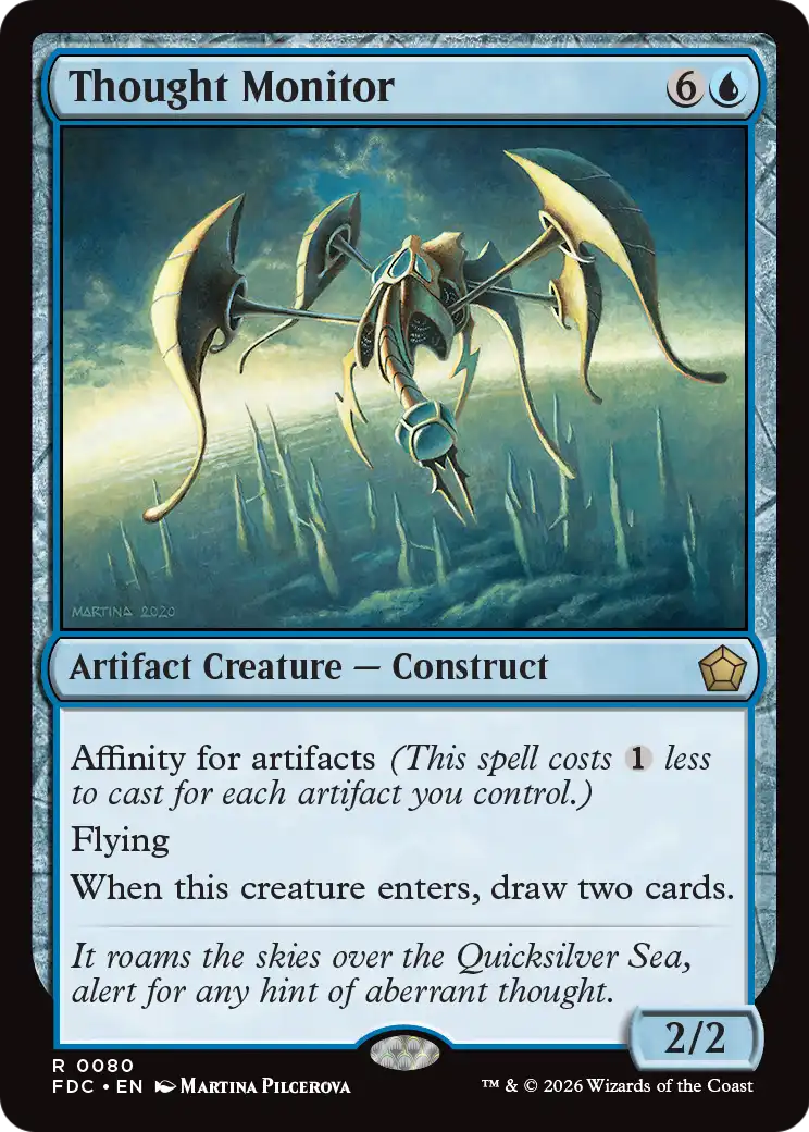 Thought Monitor [Foundations Commander] | Exor Games Bridgewater