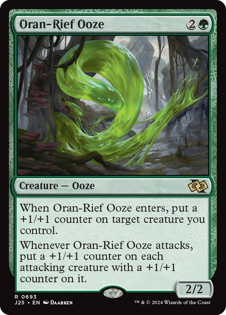 Oran-Rief Ooze [Foundations Jumpstart] | Exor Games Bridgewater