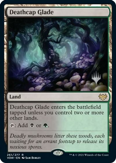 Deathcap Glade (Promo Pack) [Innistrad: Crimson Vow Promos] | Exor Games Bridgewater