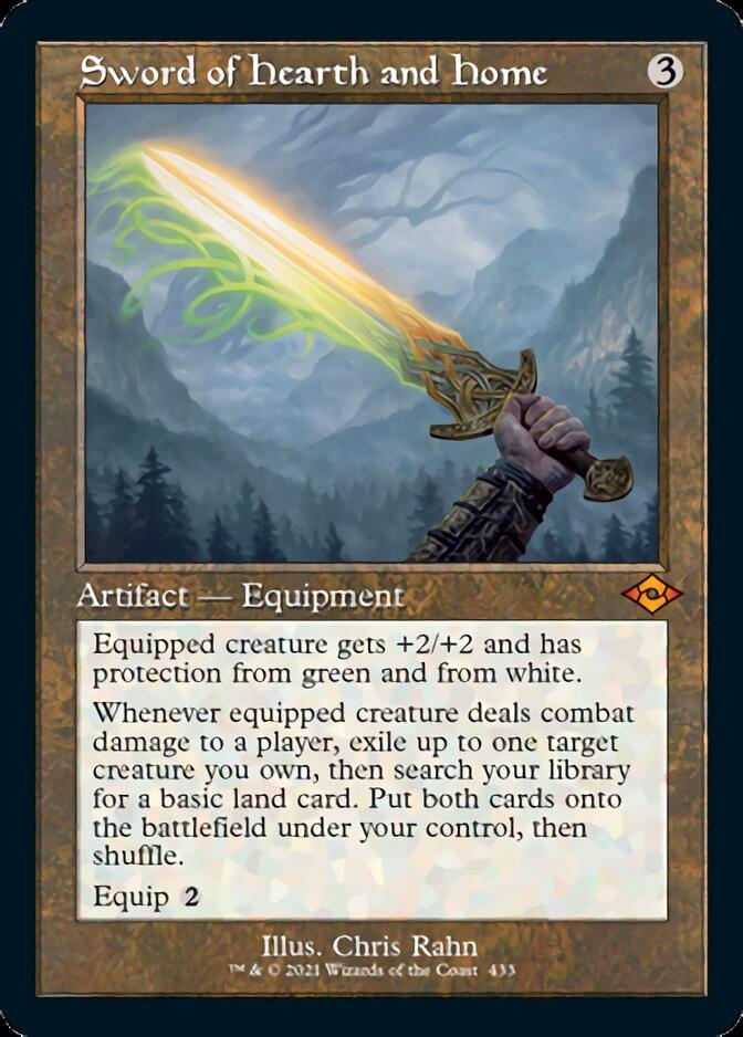 Sword of Hearth and Home (Retro Foil Etched) [Modern Horizons 2] | Exor Games Bridgewater