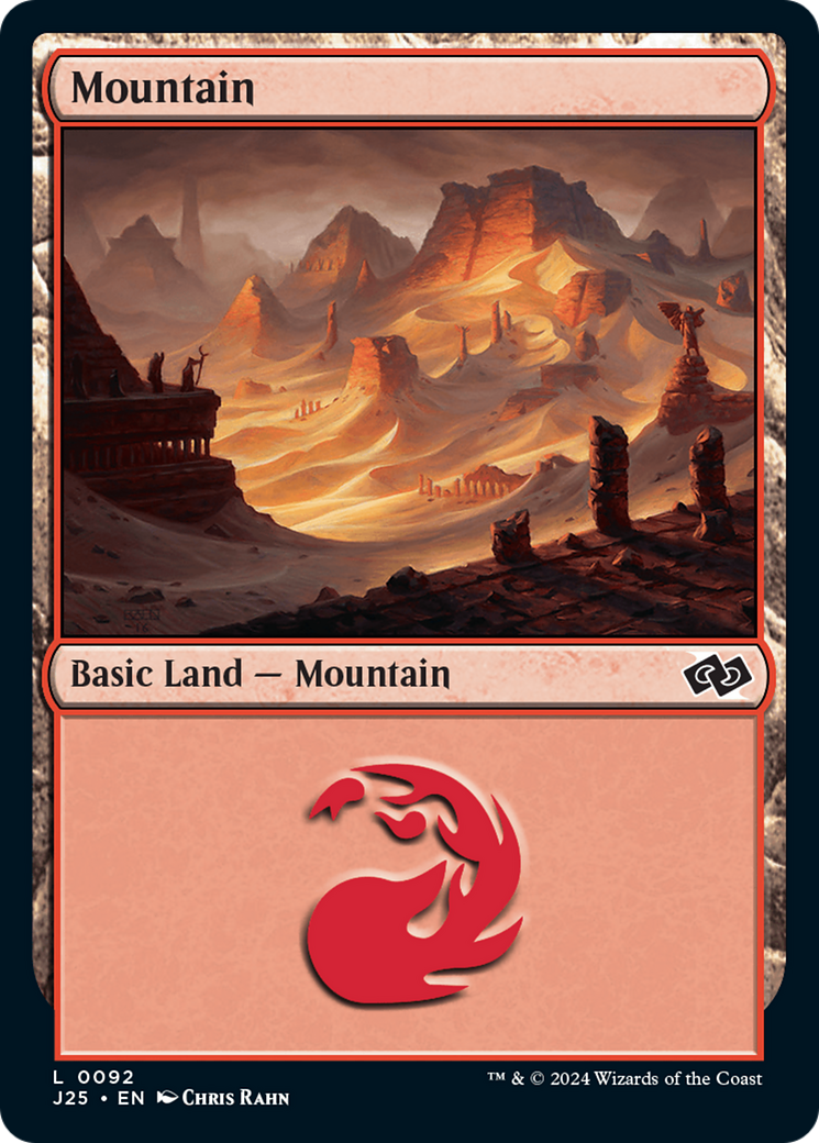 Mountain (92) [Foundations Jumpstart] | Exor Games Bridgewater