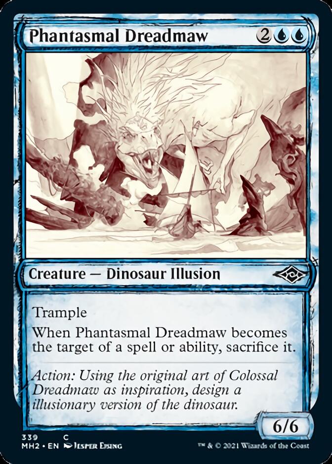 Phantasmal Dreadmaw (Sketch) [Modern Horizons 2] | Exor Games Bridgewater