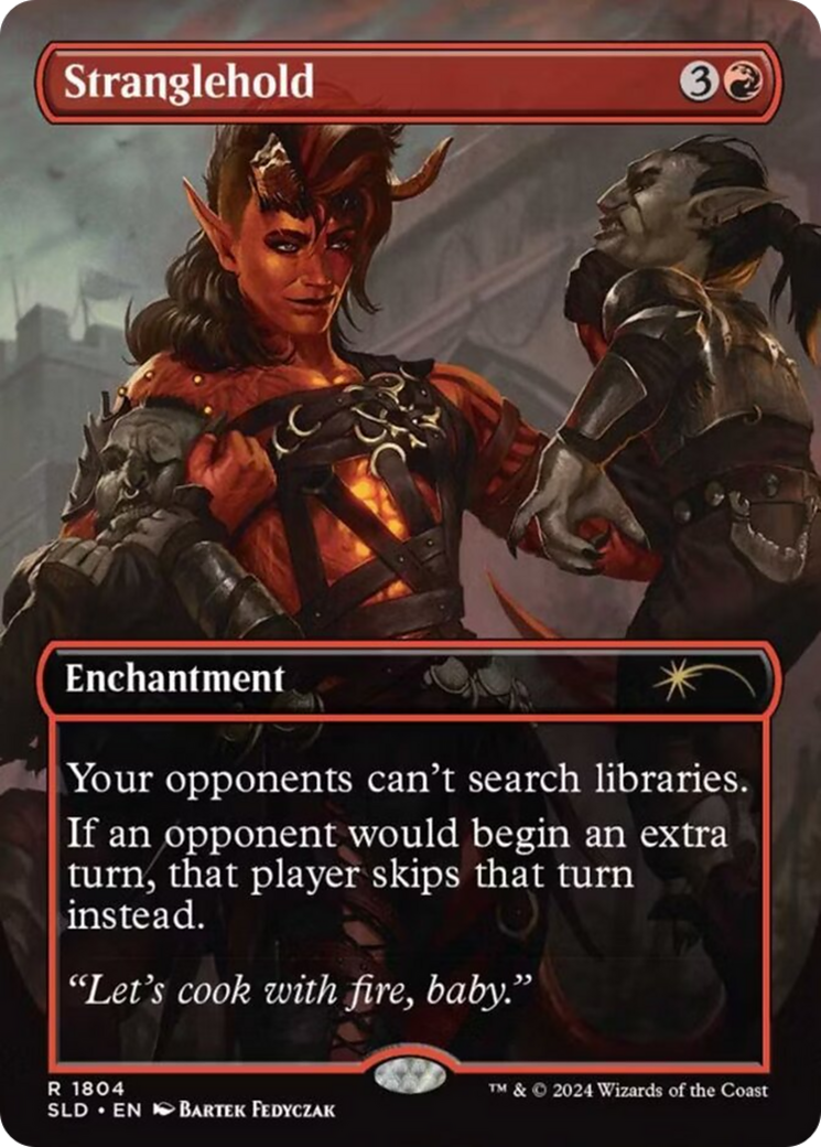 Stranglehold (Rainbow Foil) [Secret Lair Drop Series] | Exor Games Bridgewater