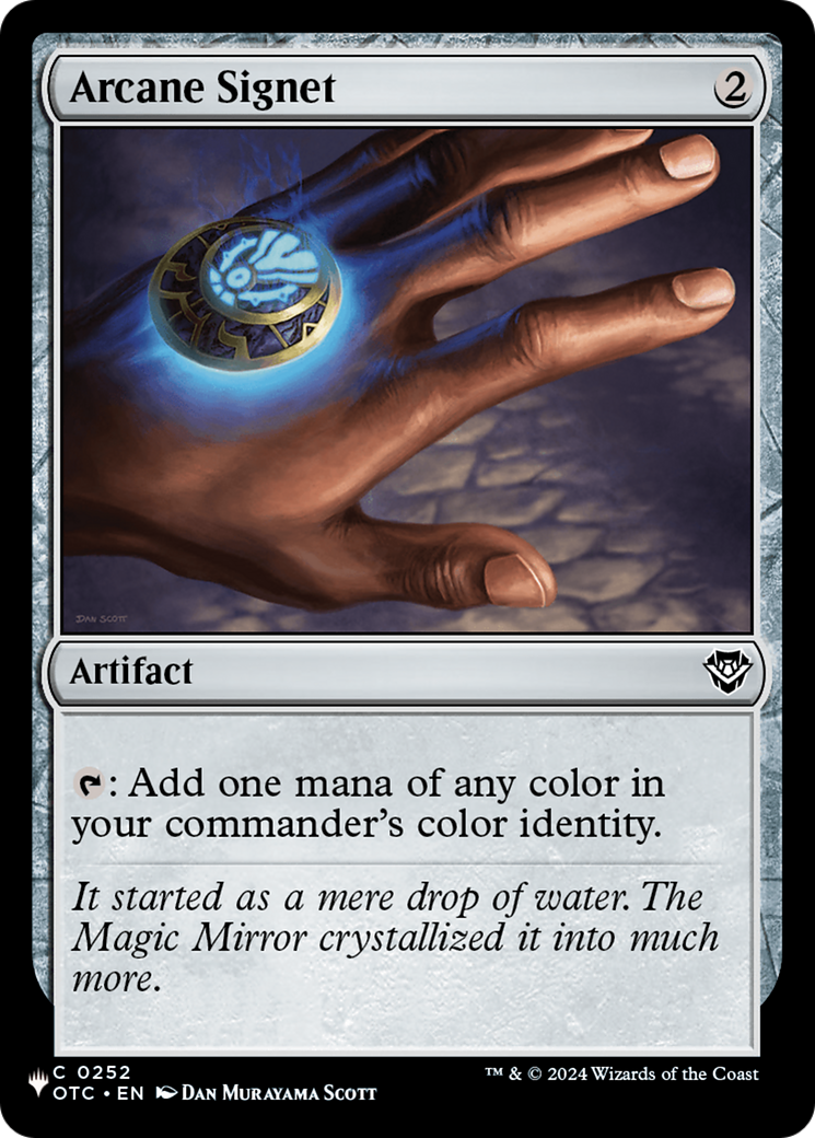 Arcane Signet (OTC) [The List] | Exor Games Bridgewater