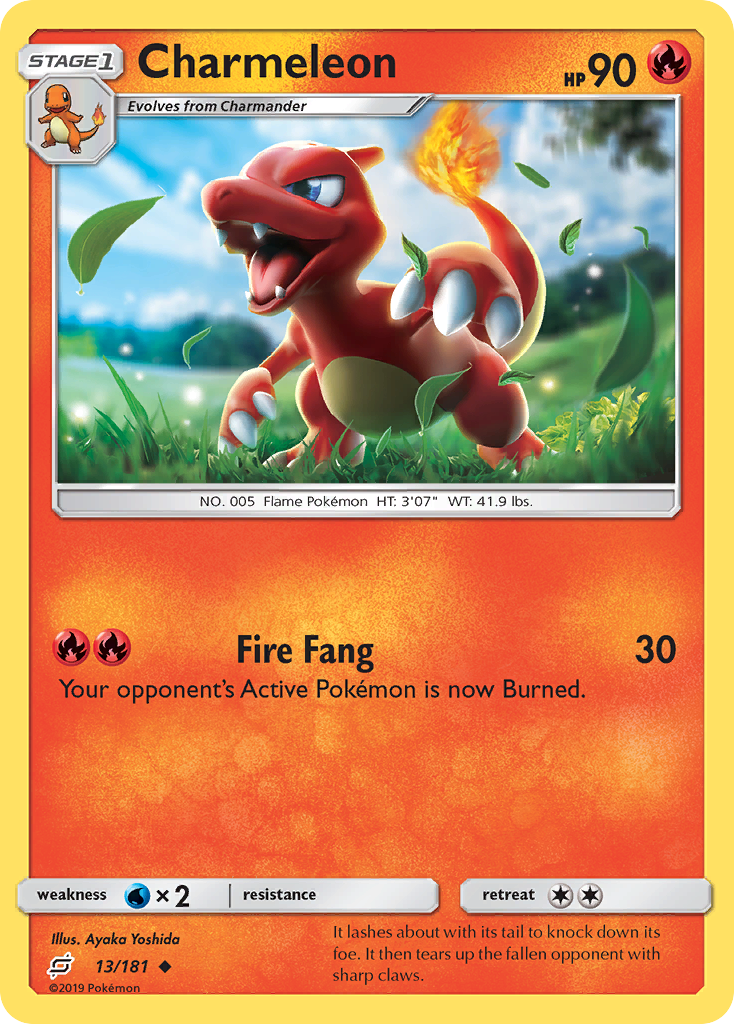 Charmeleon (13/181) [Sun & Moon: Team Up] | Exor Games Bridgewater