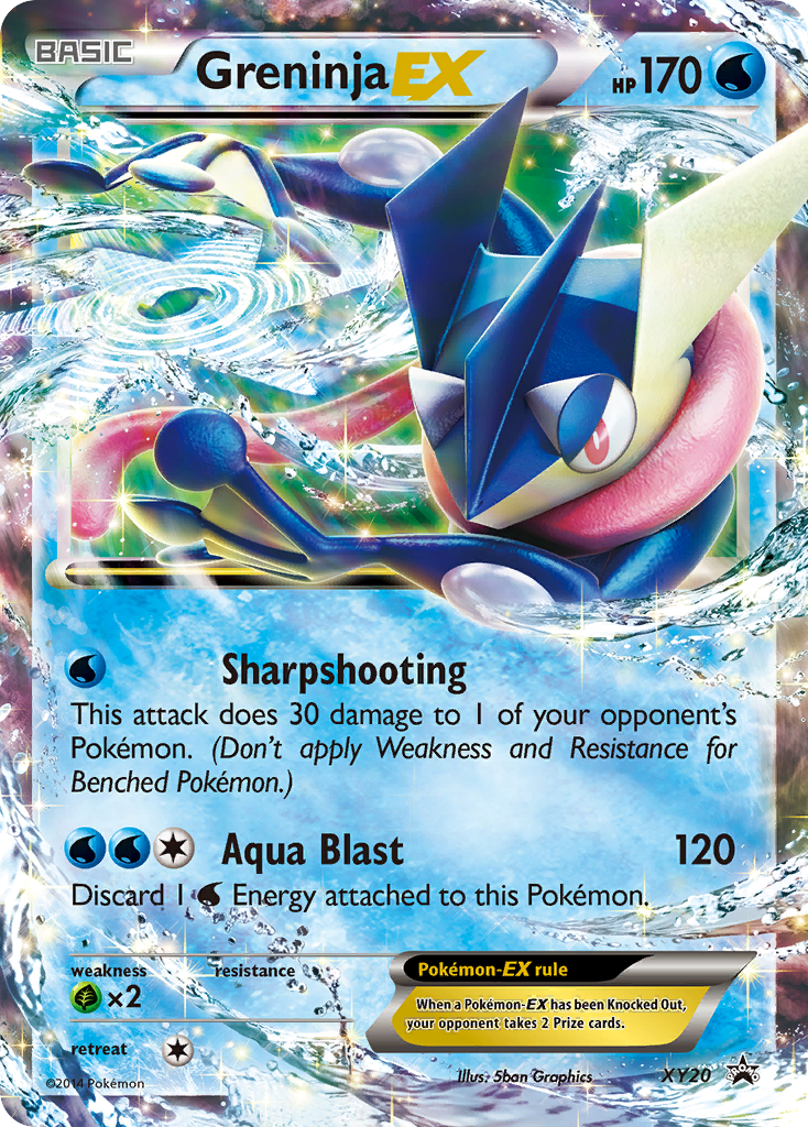 Greninja EX (XY20) [XY: Black Star Promos] | Exor Games Bridgewater