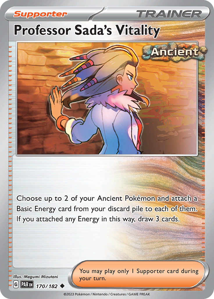 Professor Sada's Vitality (170/182) [Scarlet & Violet: Paradox Rift] | Exor Games Bridgewater