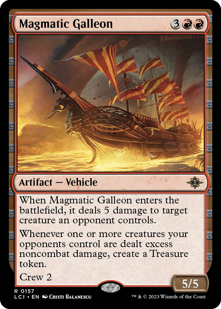 Magmatic Galleon [The Lost Caverns of Ixalan] | Exor Games Bridgewater