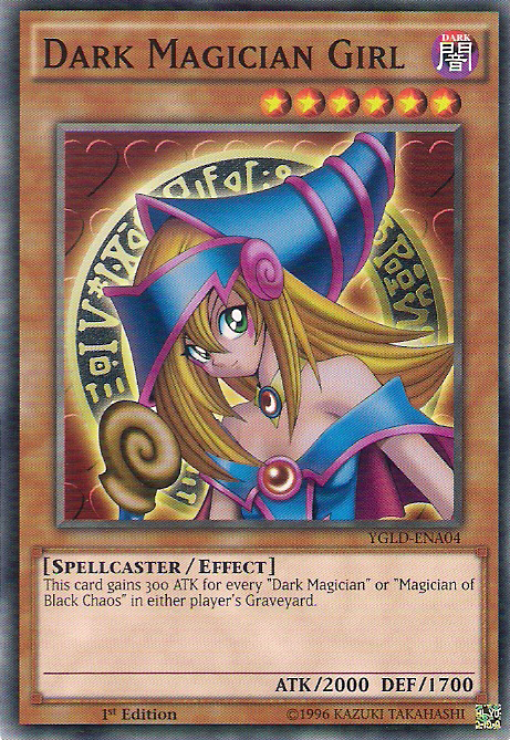 Dark Magician Girl [YGLD-ENA04] Common | Exor Games Bridgewater