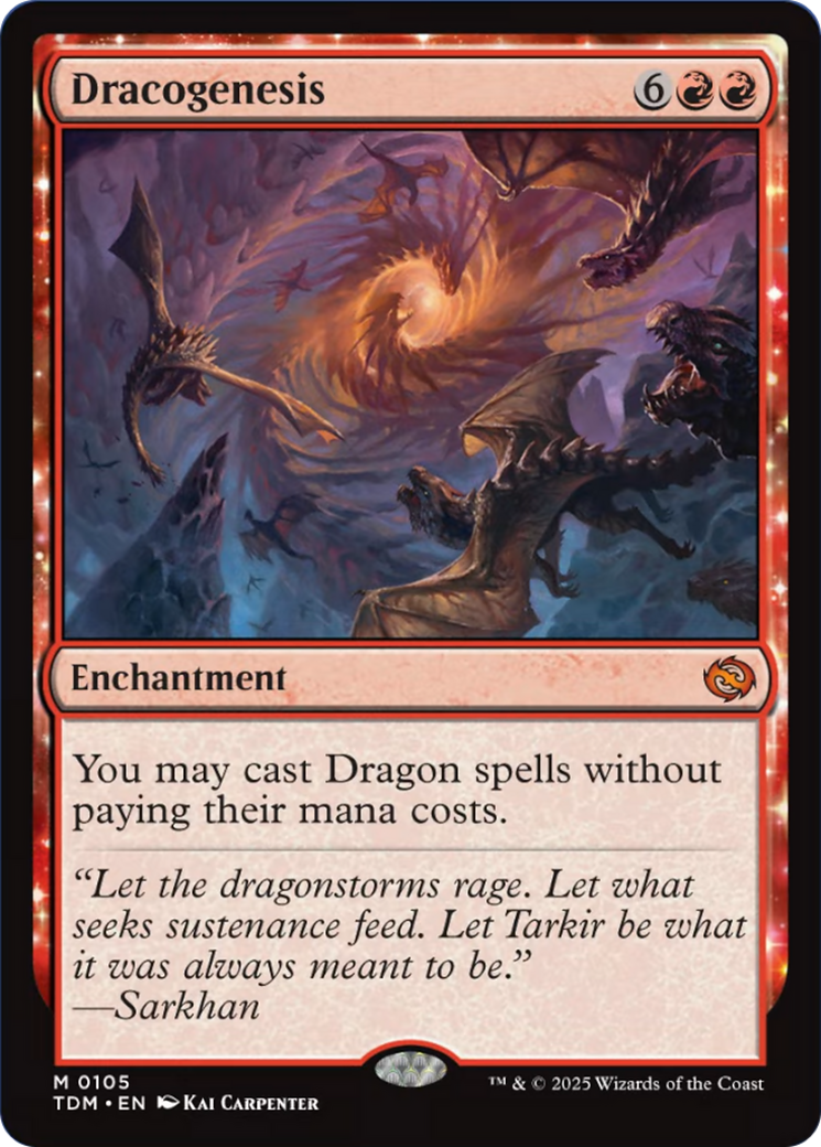 Dracogenesis [Tarkir: Dragonstorm] | Exor Games Bridgewater