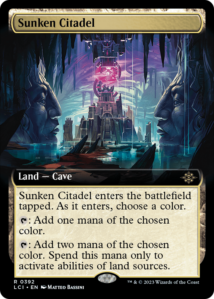 Sunken Citadel (Extended Art) [The Lost Caverns of Ixalan] | Exor Games Bridgewater