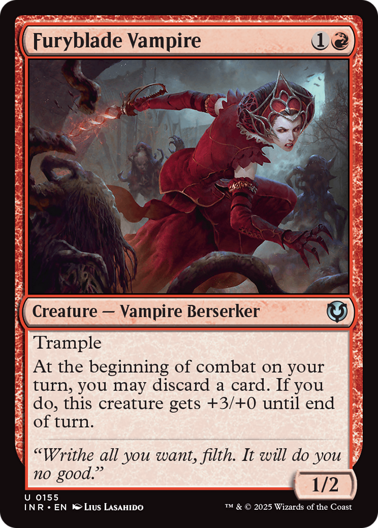 Furyblade Vampire [Innistrad Remastered] | Exor Games Bridgewater